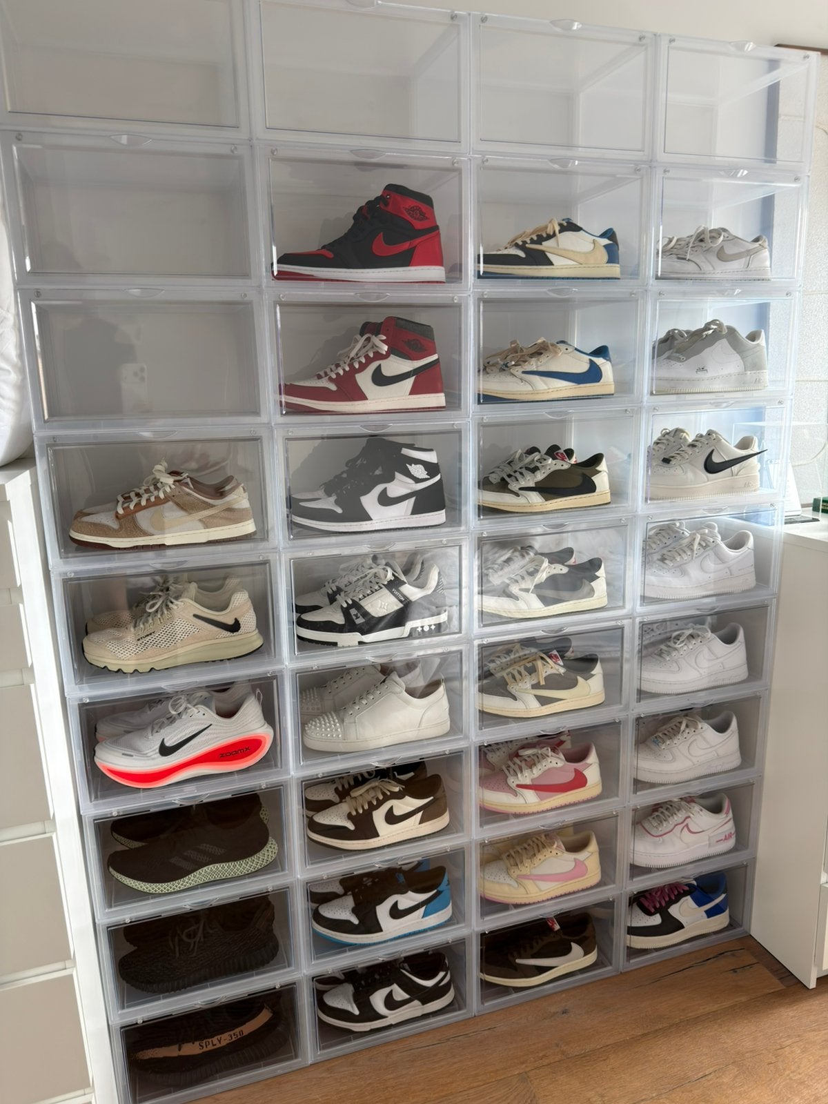 Sneaker Schoenen Display Boxen Dozen Dropfront, Huis en Inrichting, Ophalen, Gebruikt