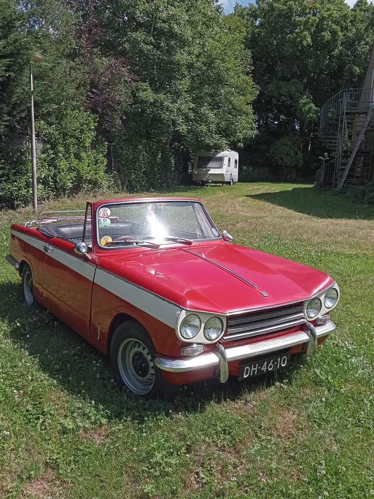 Triumph Vitesse 1969 Rood, Particulier, Geïmporteerd, 940 kg, Rood