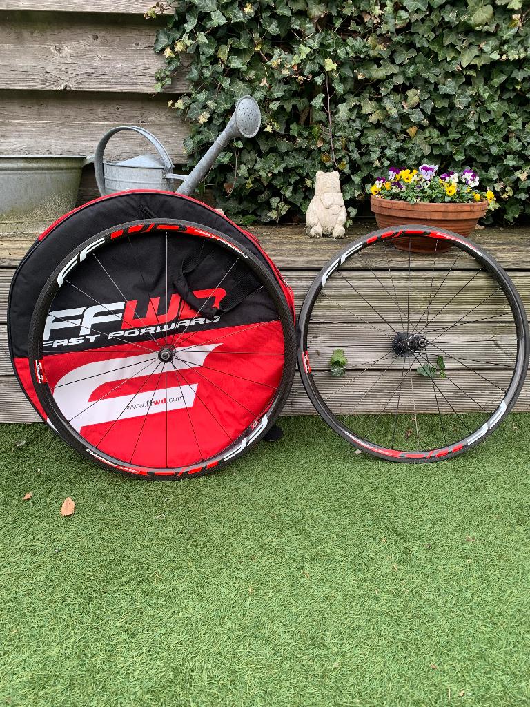 Racefiets wielen, Fietsen en Brommers, Fietsonderdelen, Wiel, Ophalen of Verzenden, Zo goed als nieuw, Racefiets