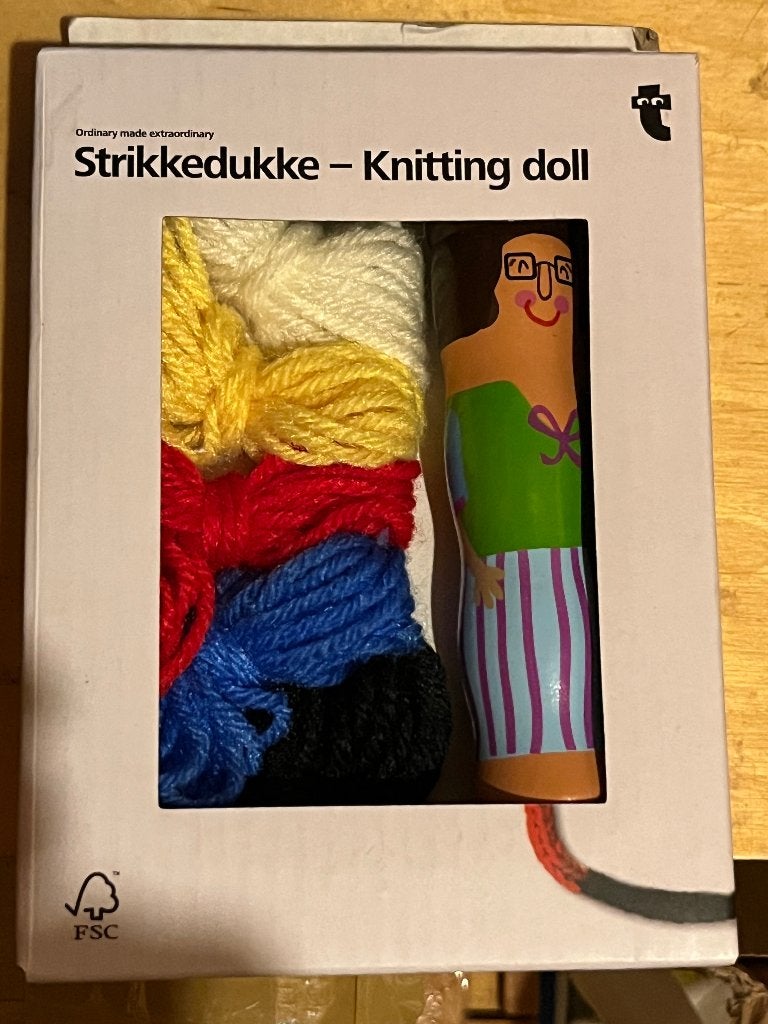 Klosje breien(punniken), Meerkleurig, Ophalen of Verzenden, Zo goed als nieuw, Educatief