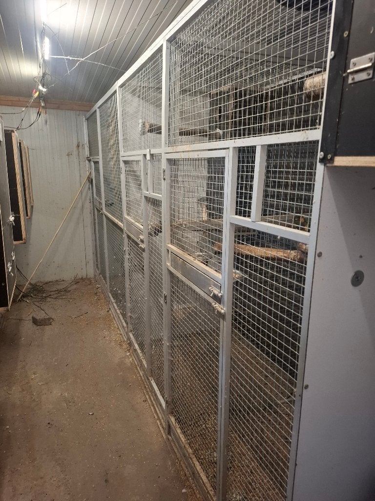 3 delige aluminium voliere, Dieren en Toebehoren, Ophalen of Verzenden, Gebruikt, Aluminium, Volière