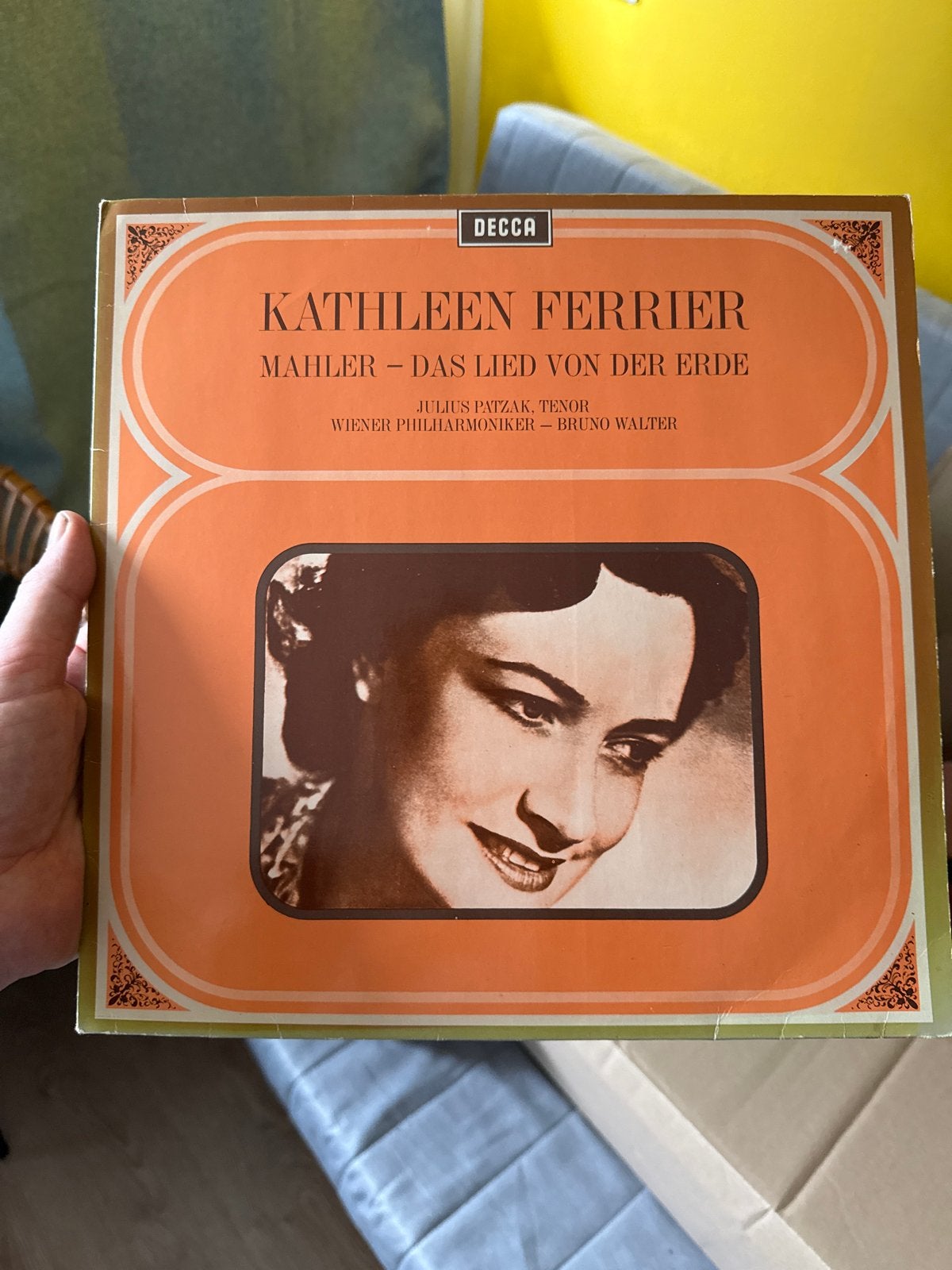 Kathleen Ferrier - Mahler: Das Lied von der Erde LP, LP, Gebruikt, Mahler, Ophalen of Verzenden