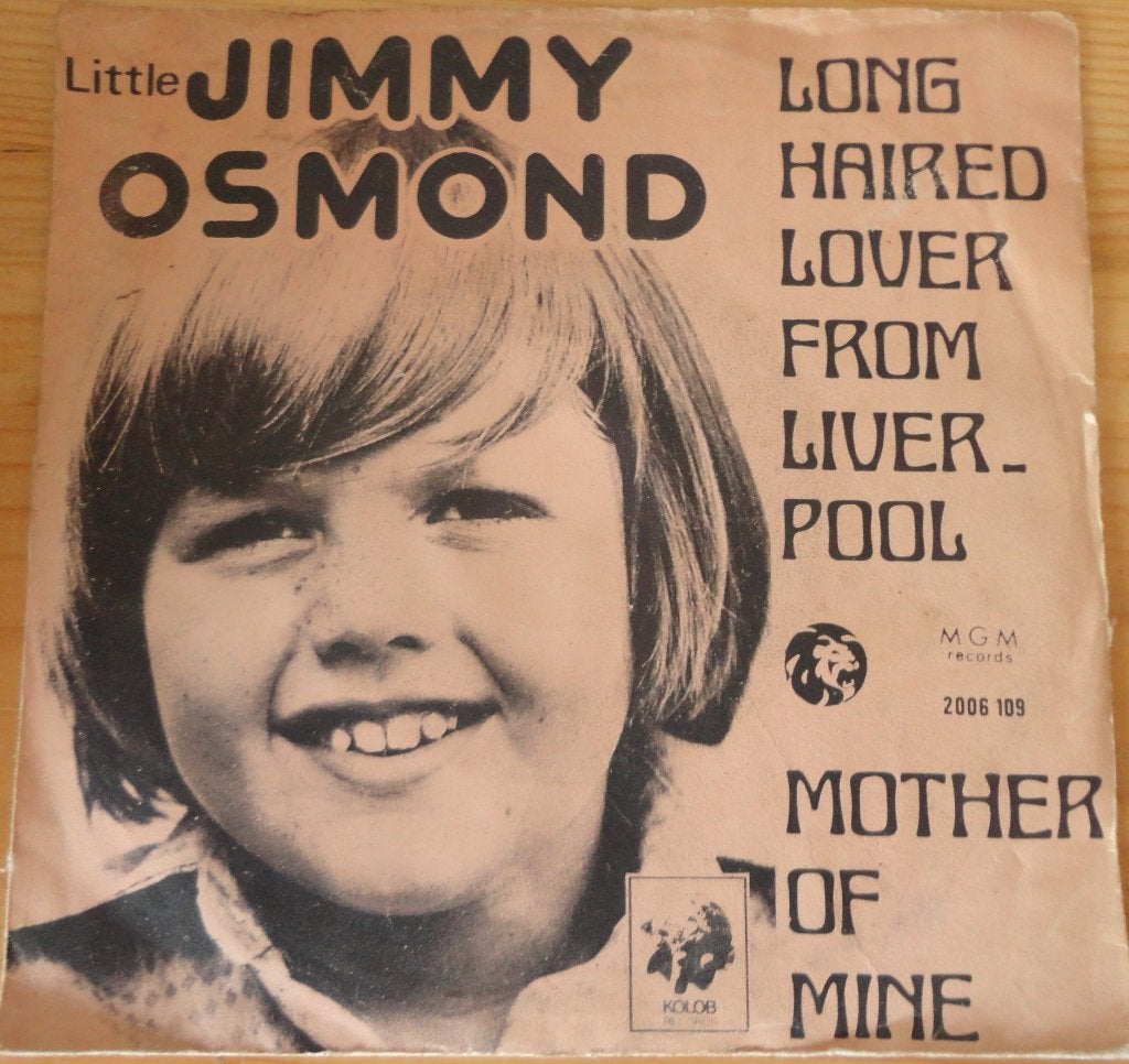 Little Jimmy Osmond > Long Haired from Liverpool, Ophalen of Verzenden, Gebruikt, 7 inch, Pop