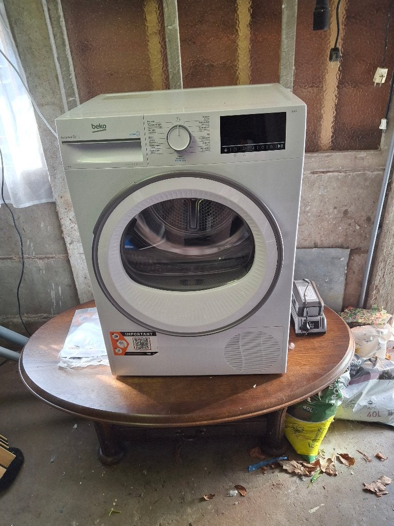 Droger, Witgoed en Apparatuur, Ophalen, 8 tot 10 kg, Nieuw, 85 tot 90 cm