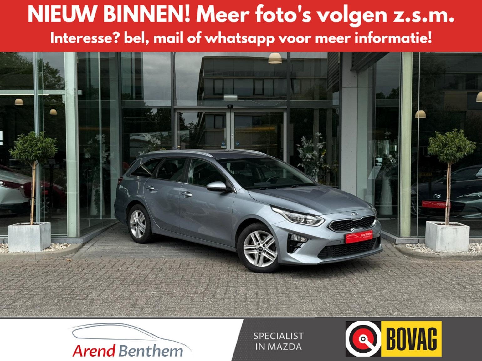 Kia Ceed Sportswagon 1.0 T-GDi DynamicLine Clima / Navi / Cr, Auto's, Kia, Voorwielaandrijving, Gebruikt, Euro 6, Origineel Nederlands