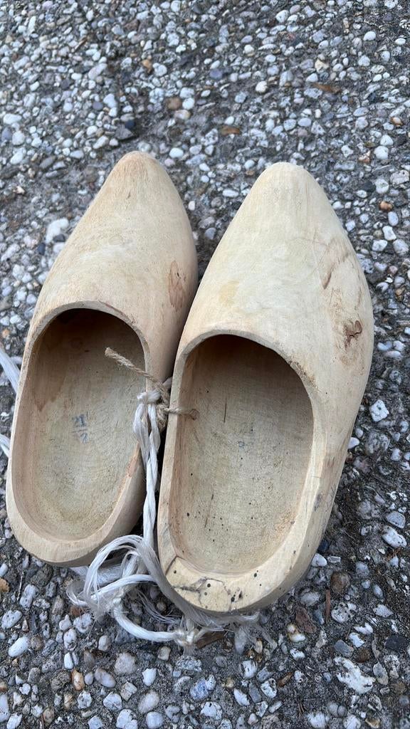 Houten klompen maat 32, Kleding | Dames, Schoenen, Ophalen of Verzenden, Gedragen, Overige kleuren, Overige typen
