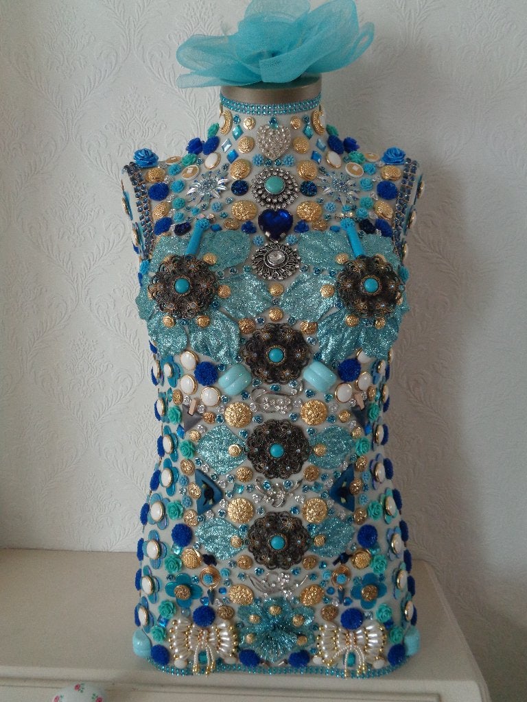 Torso Vrouw Blauw Nr UVK 3, Verzamelen, Ophalen, Nieuw, Mens