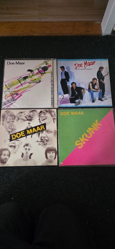 Doe maar 4 elpees, Cd's en Dvd's, Vinyl | Nederlandstalig, Ophalen of Verzenden, Gebruikt, Overige formaten, Levenslied of Smartlap