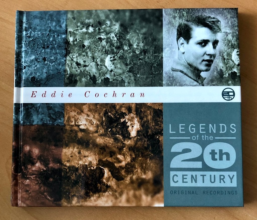 Eddie Cochran - Legends of the 20th Century - digipak cd, Ophalen of Verzenden, Gebruikt, Pop, Digipak