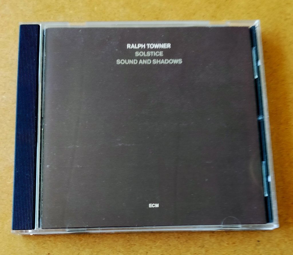 Ralph Towner Solstice Sound and Shadows CD 1977/199? ECM, Ophalen of Verzenden, Zo goed als nieuw, Jazz