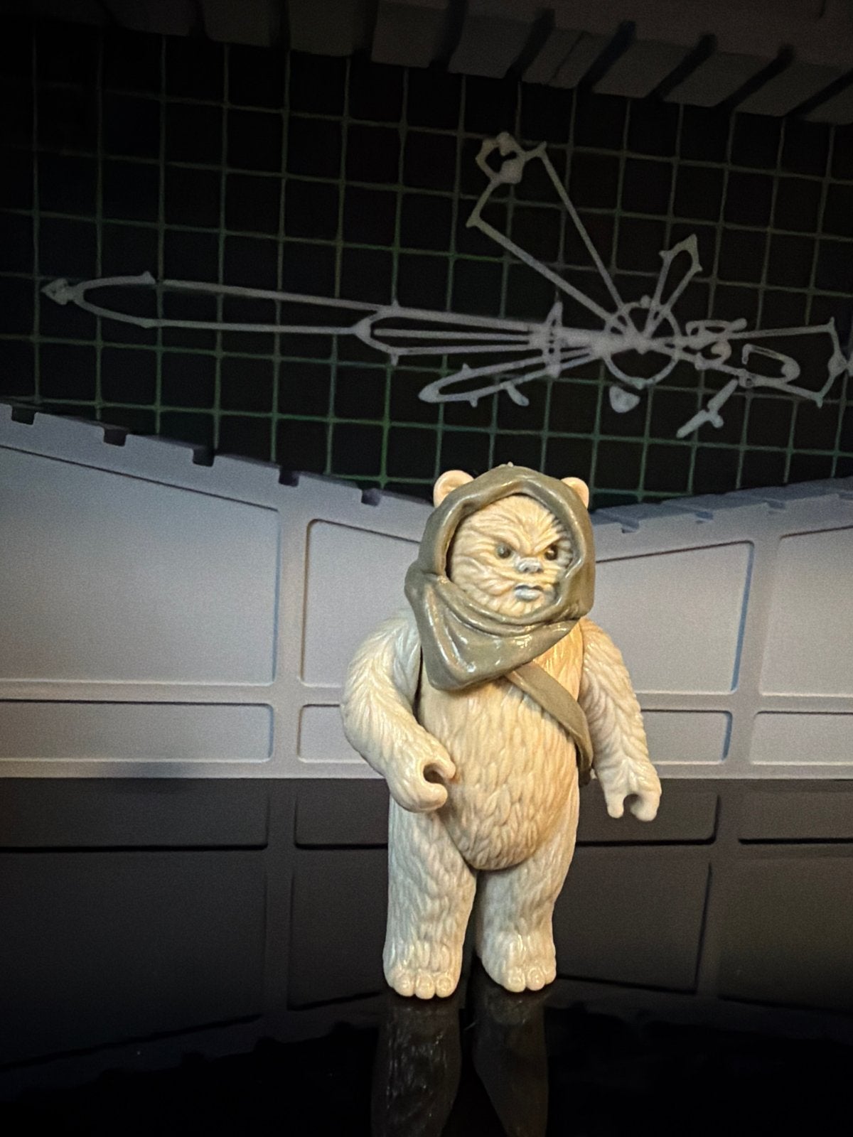 Vintage star wars last 17 Lumat ewok, Verzamelen, Star Wars, Ophalen of Verzenden, Gebruikt, Actiefiguurtje