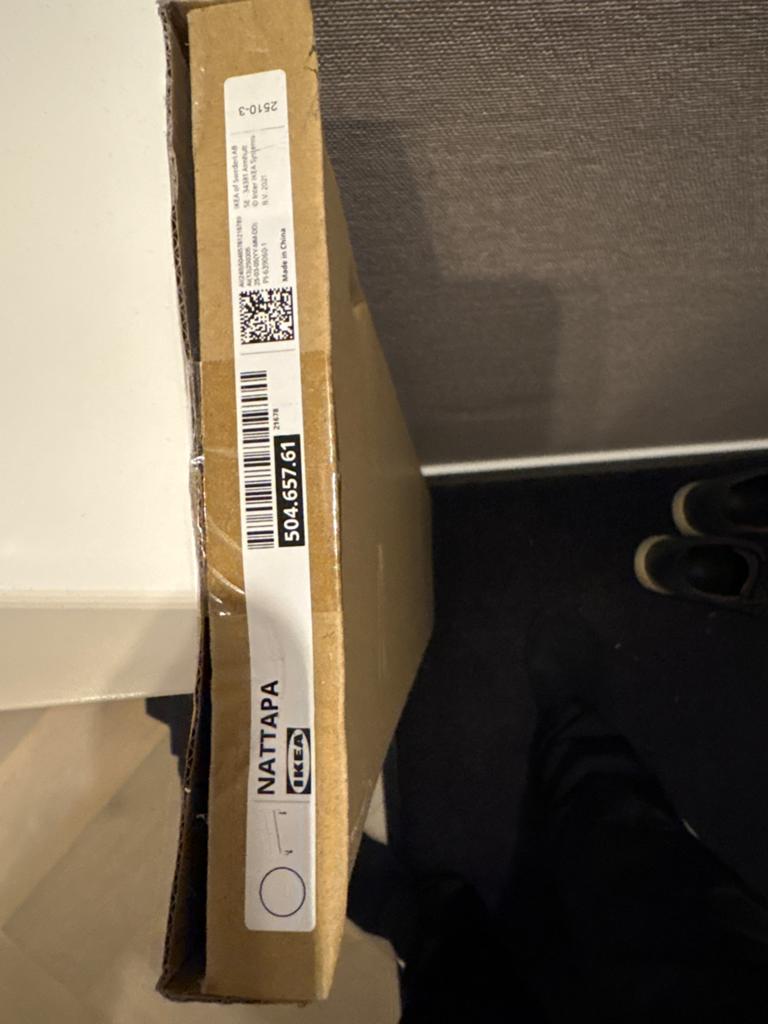 IKEA NATTAPA - Ongebruikt in verpakking, Ophalen, Nieuw, Minder dan 140 cm, Minder dan 70 cm
