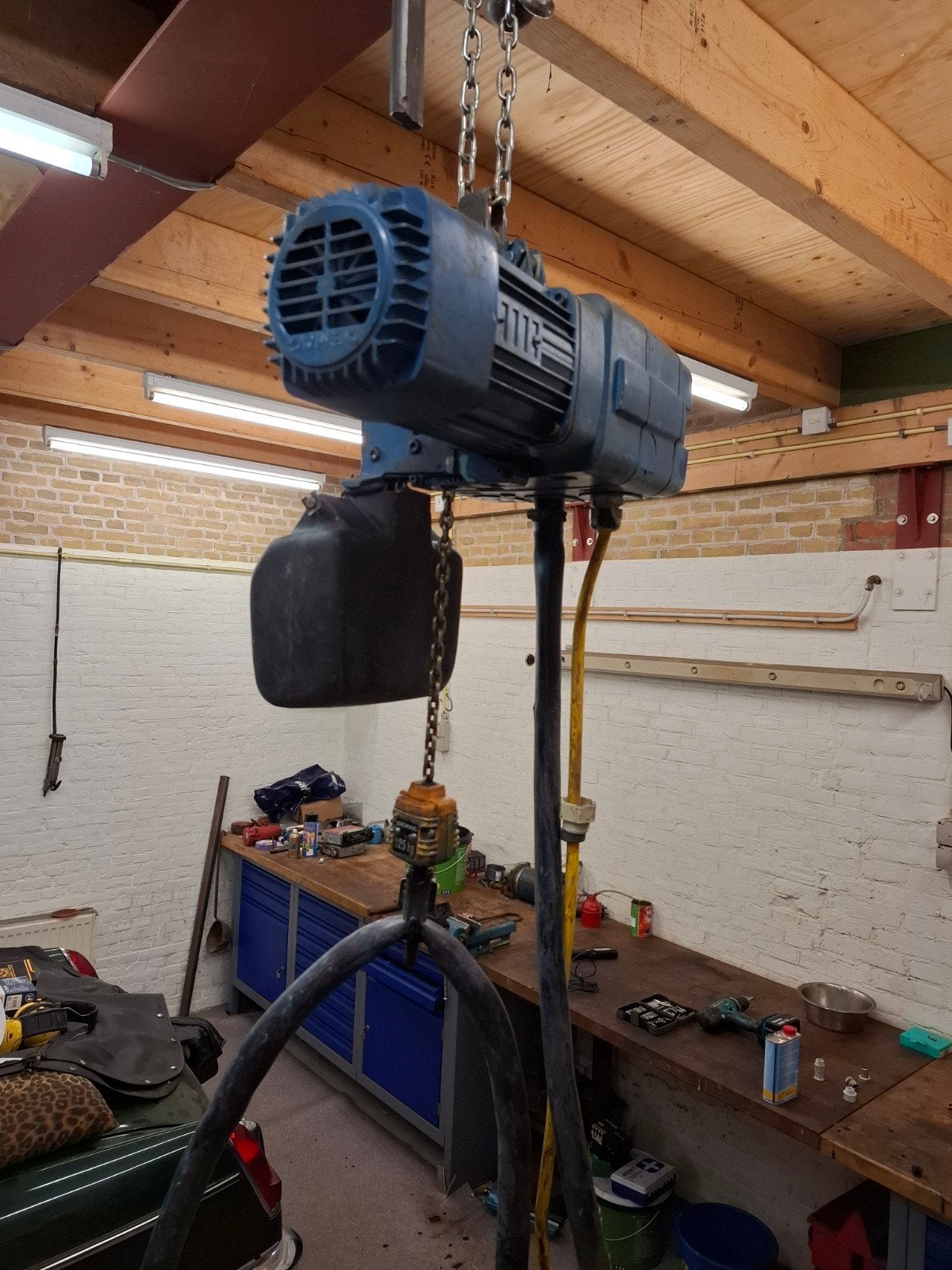 demag takel 125kg, Ophalen, Gebruikt