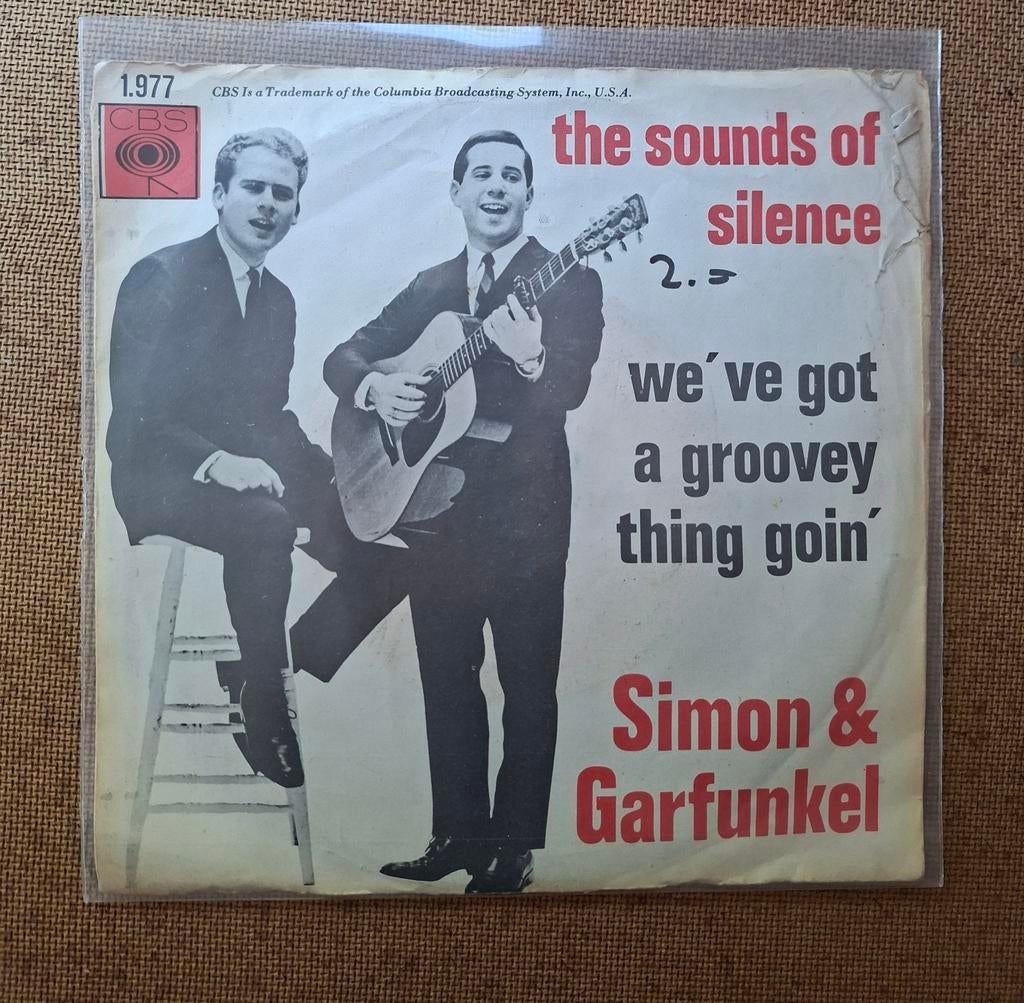 Simon and Garfunkel  - The sound of silence - TOP, Gebruikt, 7 inch, Single, Ophalen of Verzenden