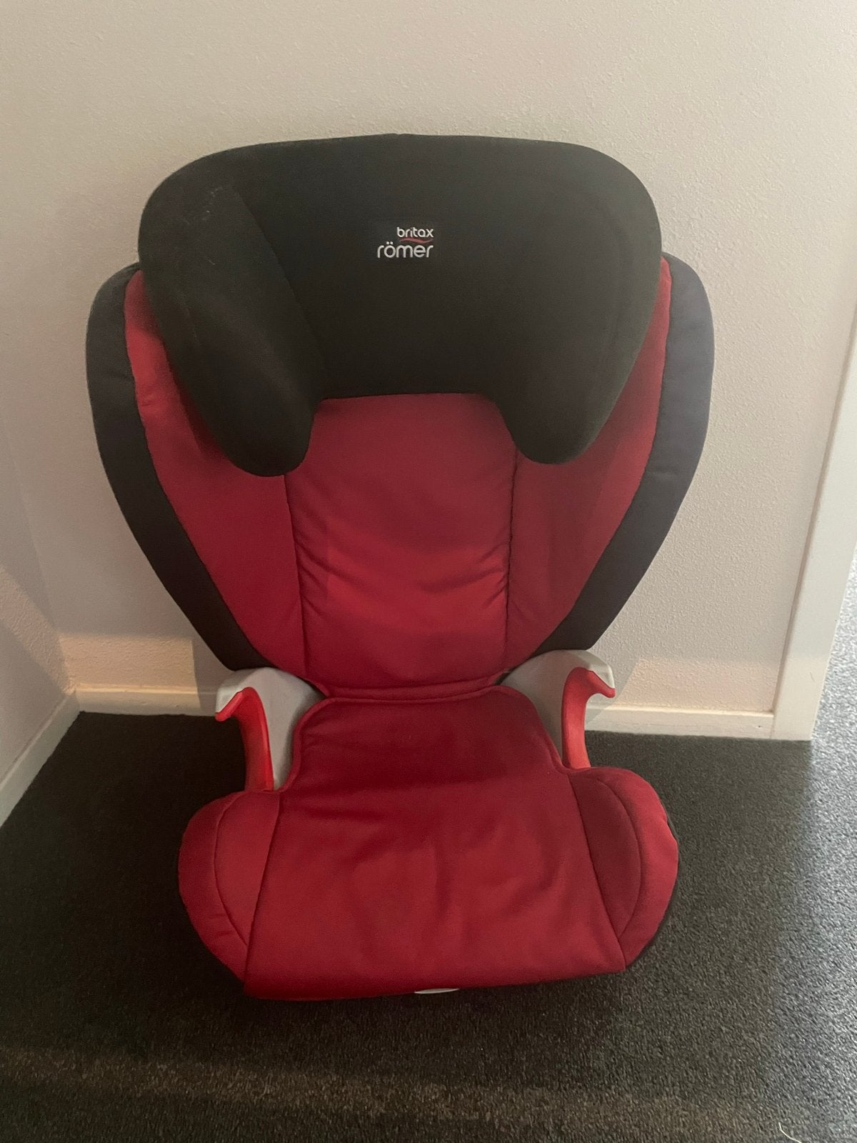 Britax Römer Kid II autostoel - Rood/Zwart, Ophalen, Romer, 15 t/m 36 kg, Afneembare rugleuning