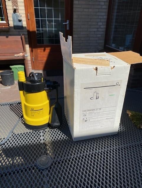 dompelpomp, Tuin en Terras, Waterpompen, Nieuw, Elektrisch, Dompelpomp, Ophalen