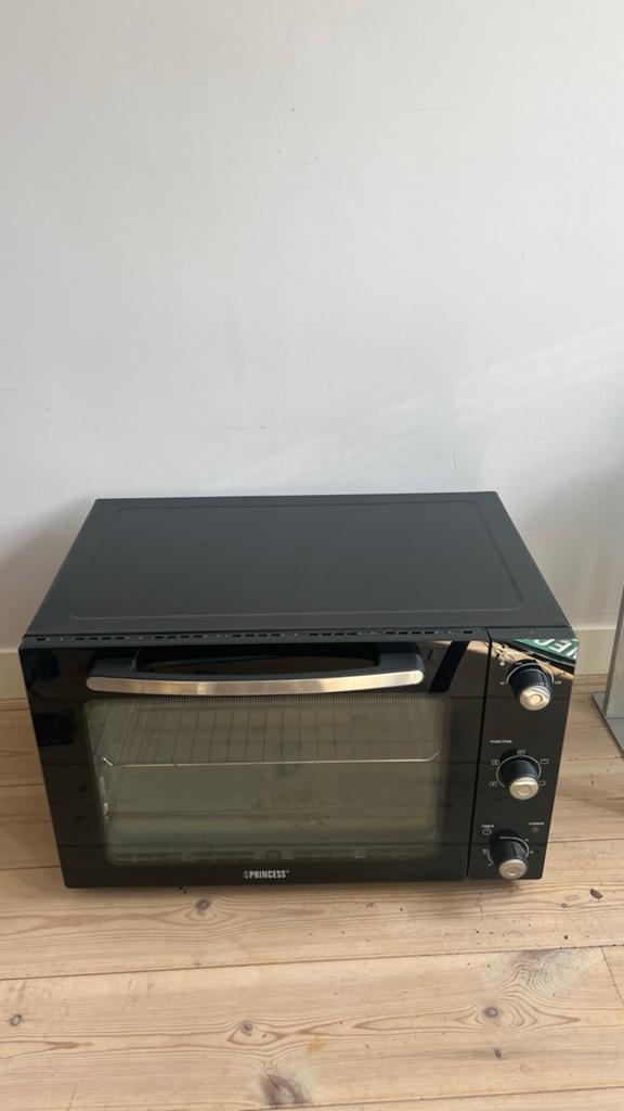 Princess Heteluchtoven 55L, Witgoed en Apparatuur, Ovens, Zo goed als nieuw, Vrijstaand, Heteluchtoven, Overige merken, Minder dan 45 cm