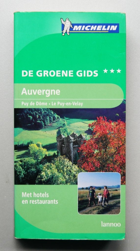 De Groene Gids – Auvergne, Boeken, Overige merken, Fiets- of Wandelgids, Europa, Nieuw