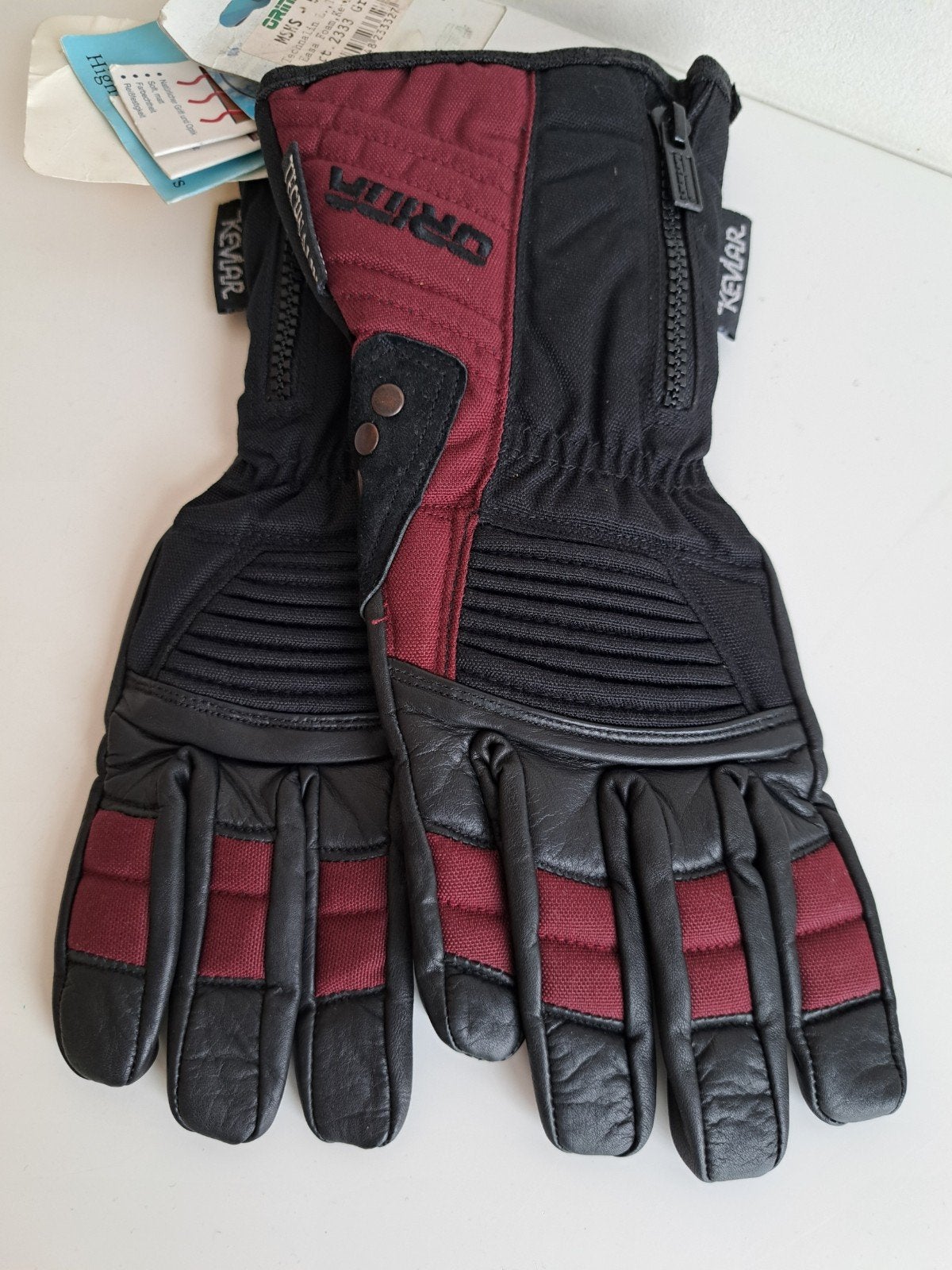 NIEUW Orina motorhandschoenen maat 7, Motoren, Ophalen of Verzenden, Nieuw met kaartje, Handschoenen