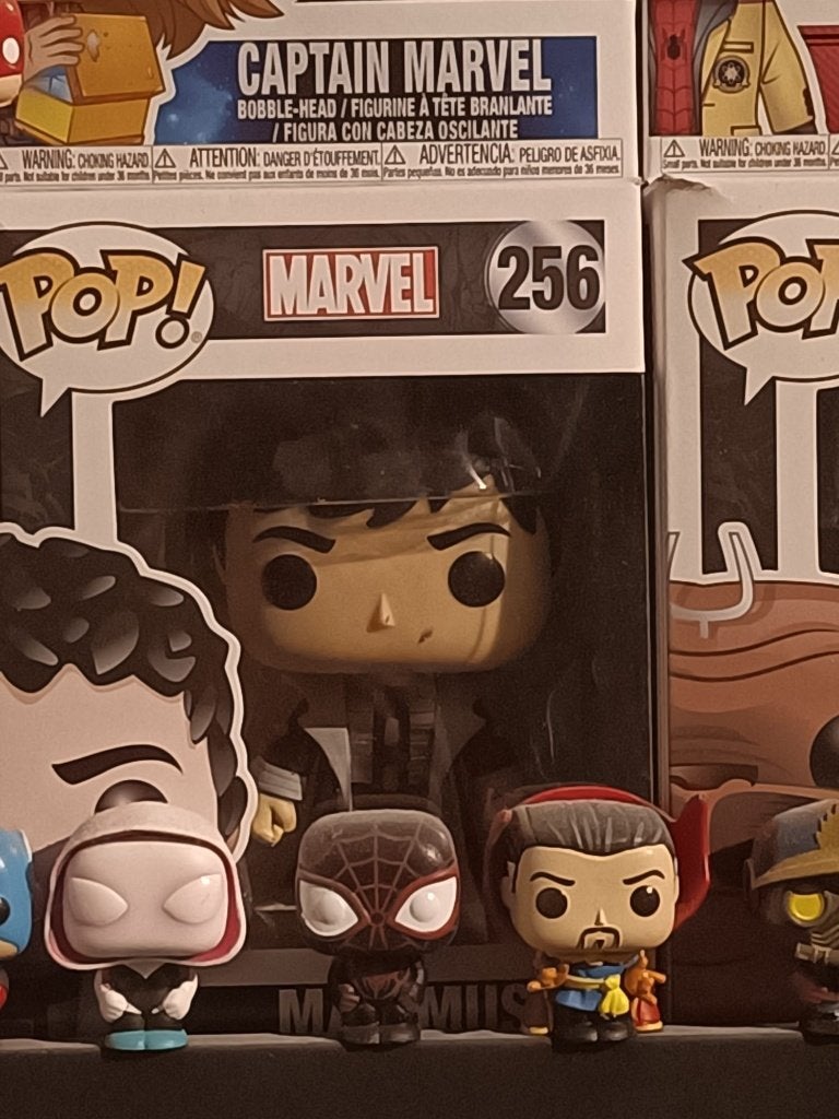 Funko Pop! Marvel Captain Marvel #256 Bobble-Head, Ophalen of Verzenden, Zo goed als nieuw