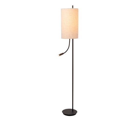 Lucide MAGIC - Vloerlamp - Ø 24 cm - 1xE27 - Zwart, Nieuw, Ophalen of Verzenden, A, Metaal