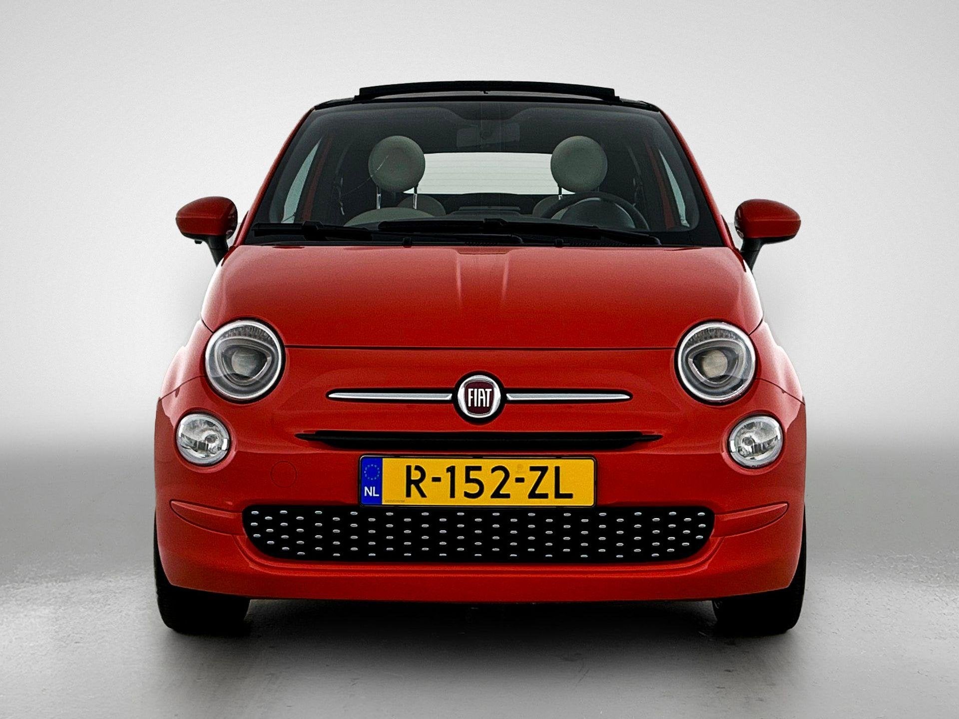 Fiat 500 C 1.0 Hybrid Dolcevita | PDC | Airco | Apple Carpla, Auto's, Fiat, 12 maanden, Stof, Overige kleuren, 4 stoelen