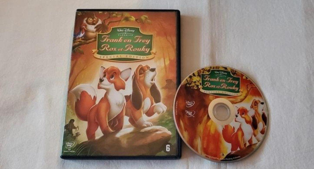 Walt Disney Frank & Frey Dvd Cartoon/Animatie, Alle leeftijden, Ophalen of Verzenden, Zo goed als nieuw, Europees