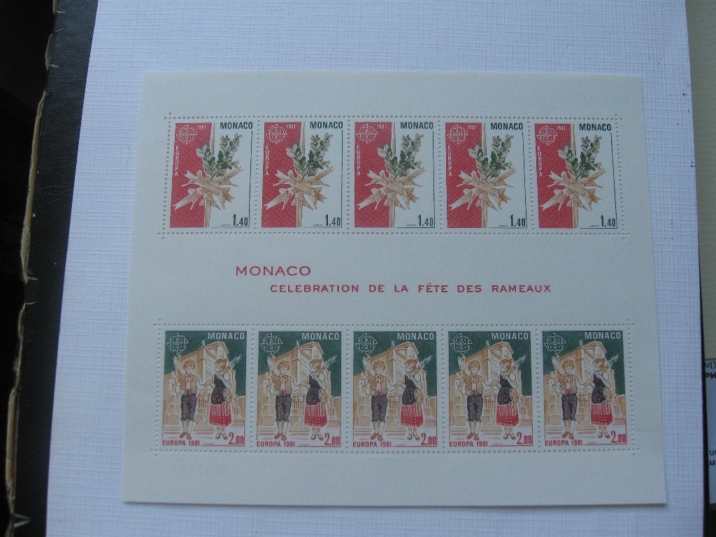 Monaco, Ophalen, Monaco, Postfris