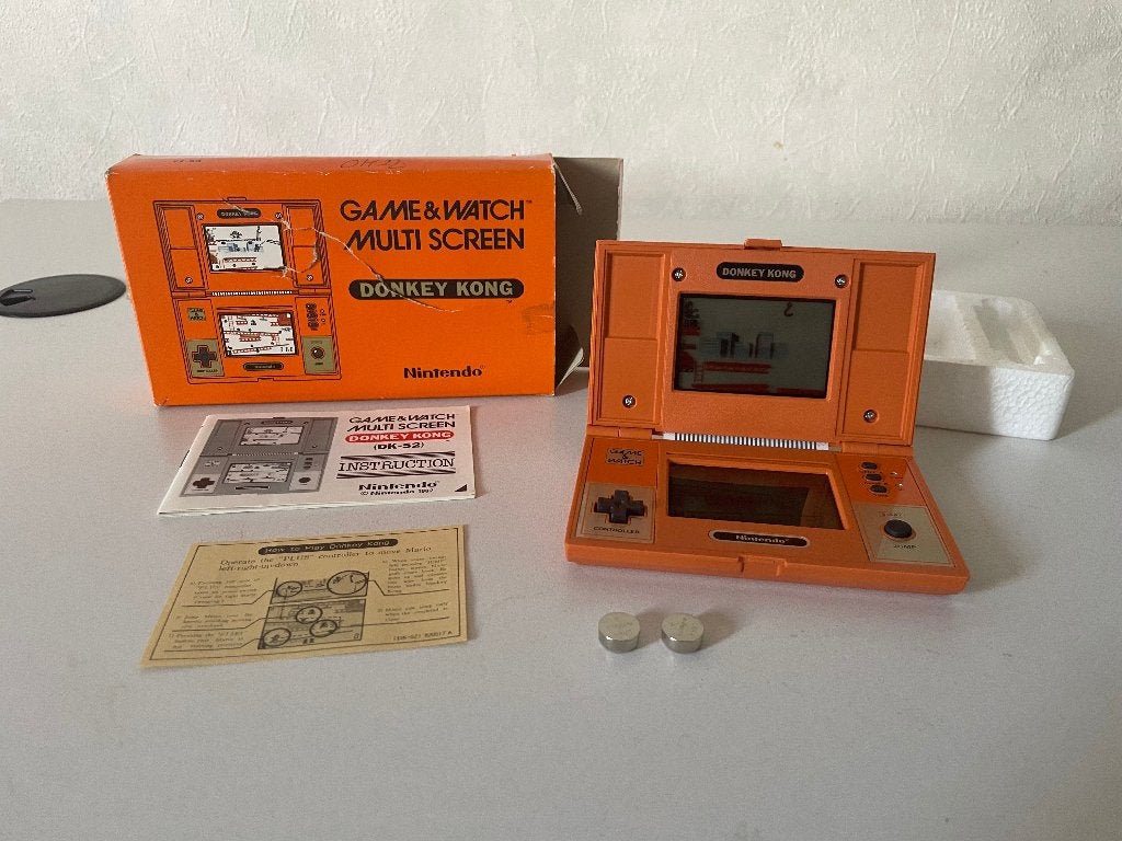 Nintendo Game & Watch multiscreen - Donkey Kong, Spelcomputers en Games, Spelcomputers | Overige, Ophalen of Verzenden, Nintendo