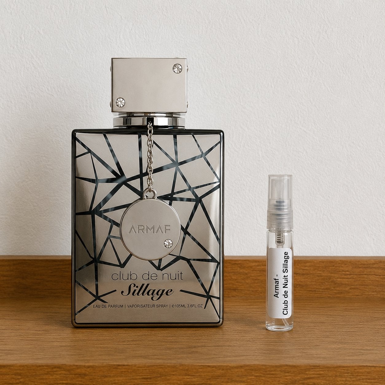 Armaf - Club de Nuit Sillage samples 1-5ml, Ophalen of Verzenden, Zo goed als nieuw