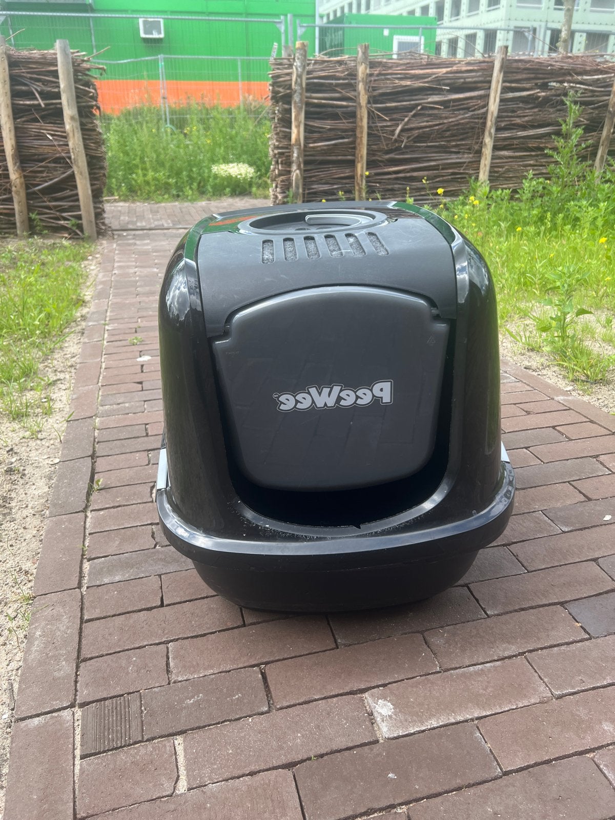 PeeWee kattenbak XL Ecodome, Ophalen, Gebruikt