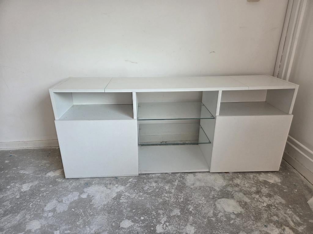 Tafel en tv kast, Ophalen