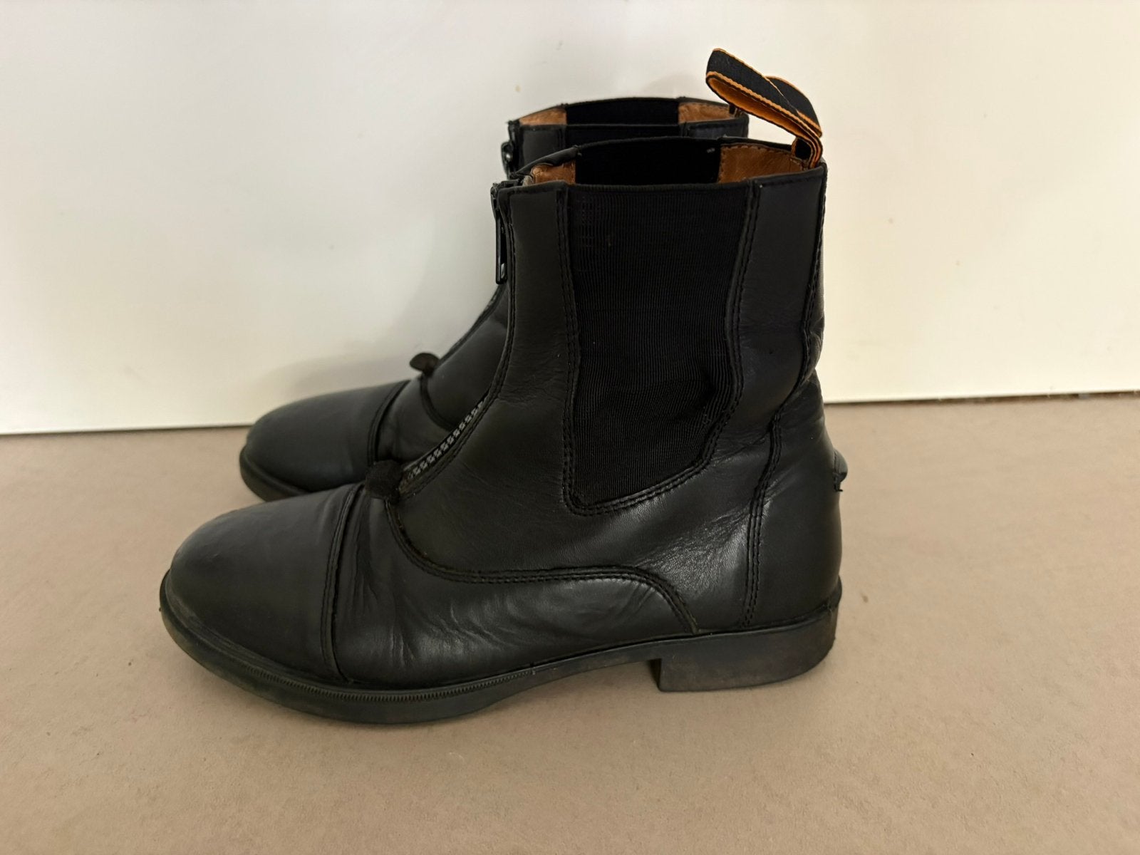Leren jodphurs paardrijlaarzen schoenen paardrijden maat 35, Ophalen of Verzenden, Zo goed als nieuw, Epplejeck, Schoeisel