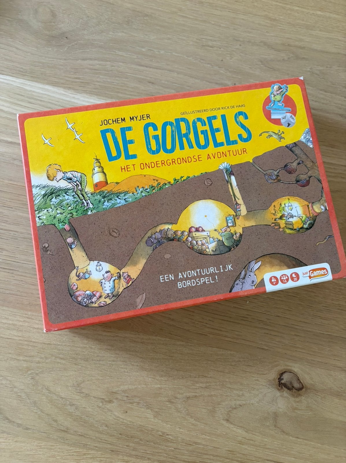 Gezelschapsspel De Gorgels, Ophalen of Verzenden, Zo goed als nieuw