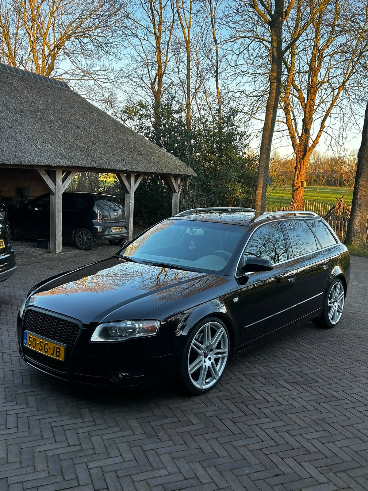 Audi A4 1.8 T 120KW Avant AUT 2006 Zwart, Auto's, Audi, 4 cilinders, Zwart, Origineel Nederlands, Stationwagon
