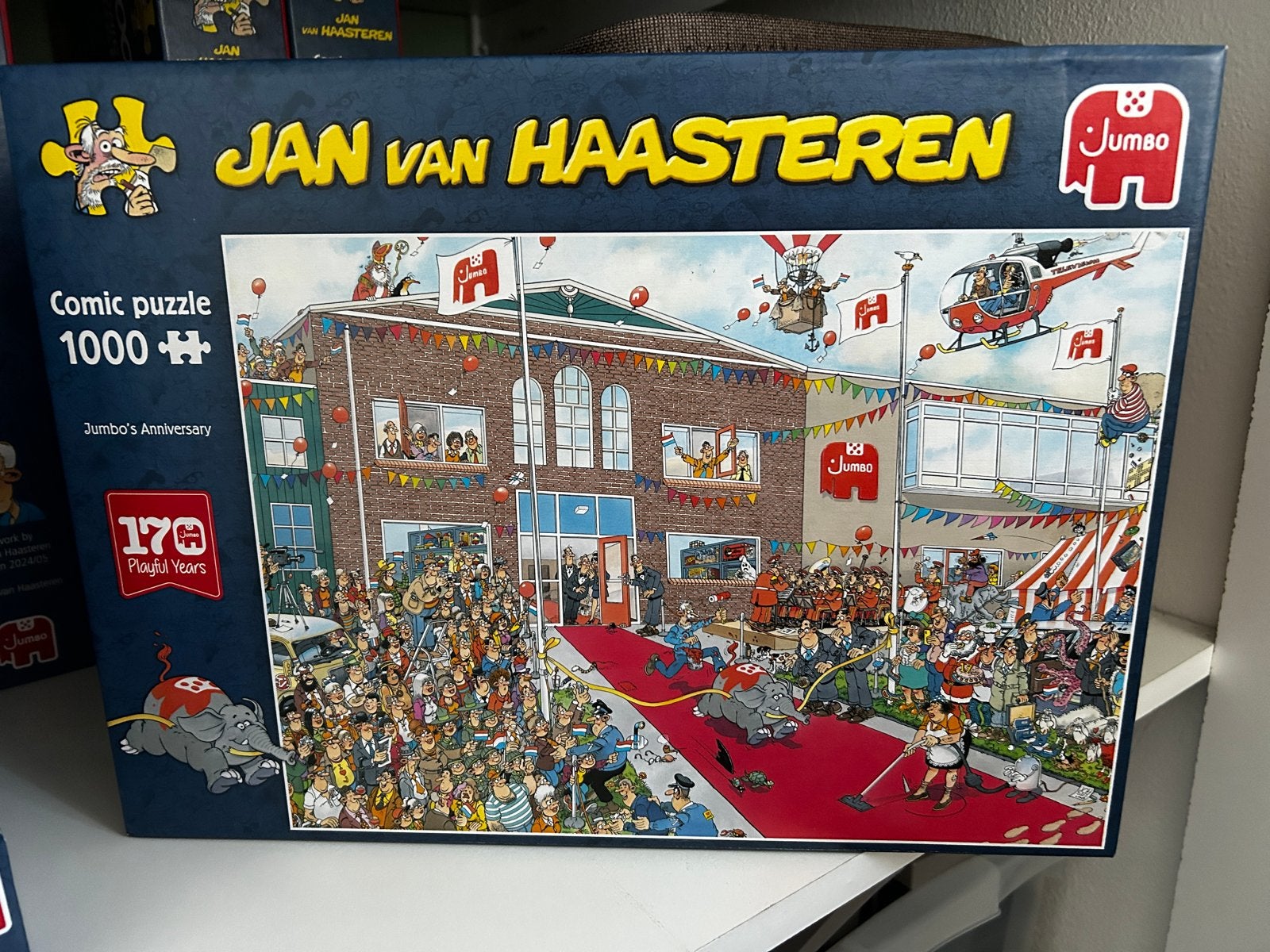 Jan van Haasteren Puzzels - Diverse 1000 stukjes, Ophalen of Verzenden, Meer dan 50 stukjes, Gebruikt, 6 jaar of ouder