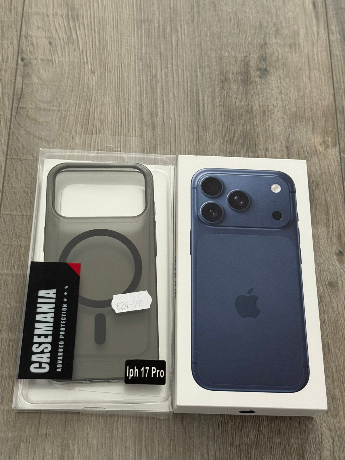 Iphone 17 pro 256 Gb Deep Blue Geseald met Factuur, Ophalen, Nieuw