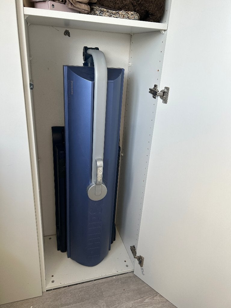 Philips HB824 inklapbare zonnehemel / zonnenbank, Ophalen, Gebruikt, Zonnebank enkelzijdig, Minder dan 10 lampen