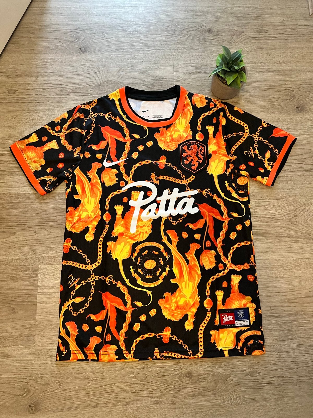 Patta x Nike KNVB Leeuwen van Oranje voetbalshirt, Kleding | Heren, T-shirts, Ophalen of Verzenden, Zo goed als nieuw, Maat 48/50 (M)