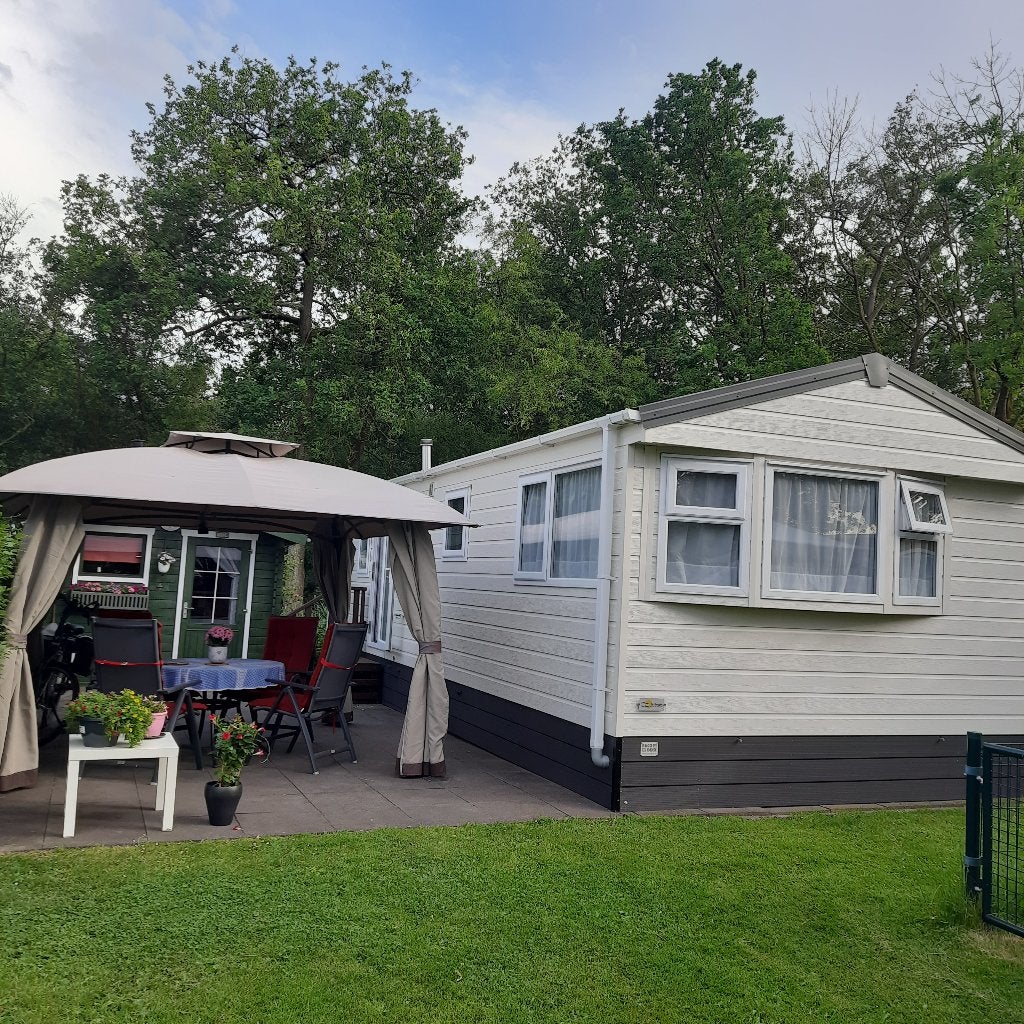Stacaravan met staanplaats camping de Volmolen in Riethoven, Tot en met 4