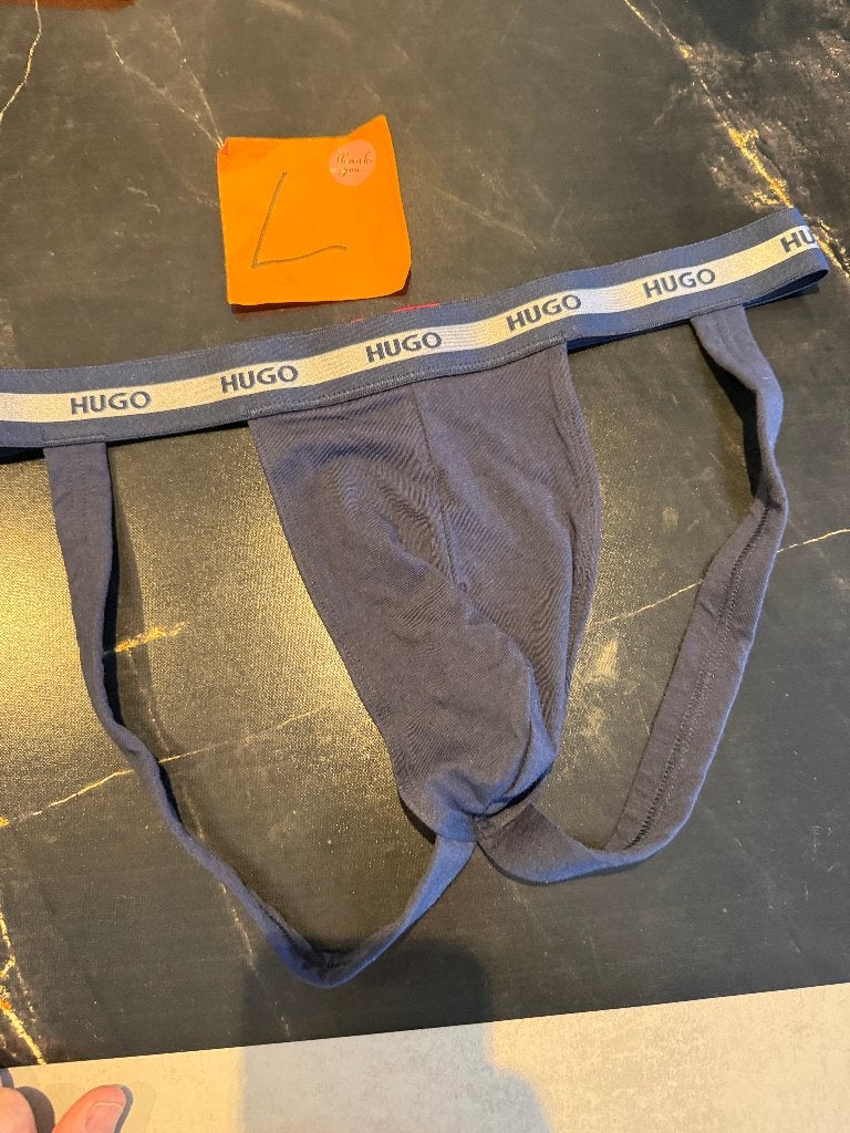 HUGO Boss, jock, blauw, maat L, Ophalen of Verzenden, Blauw, Slip