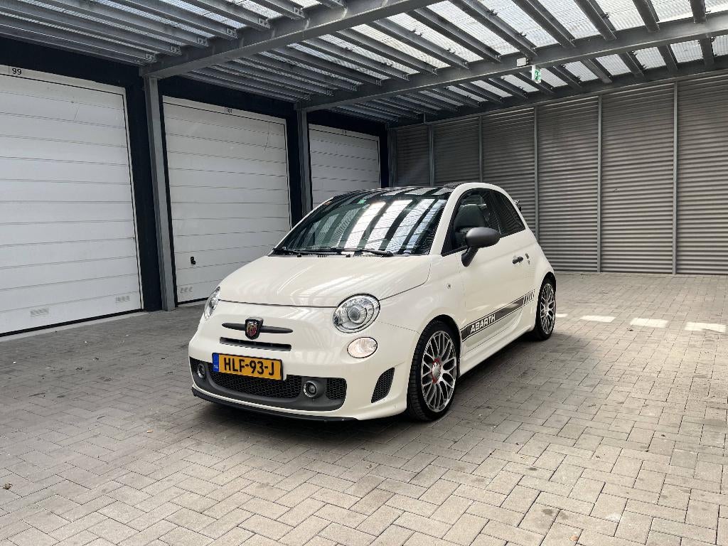 Fiat 500 Abarth Competizione 2014 Automaat NIEUW APK!, 4 cilinders, Wit, Particulier, 1368 cc