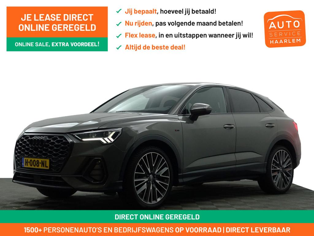 Audi Q3 Sportback 35 TFSI S Edition Aut- Xenon Led, Carplay,, Auto's, Stof, 4 cilinders, Met garantie (alle), 1505 kg