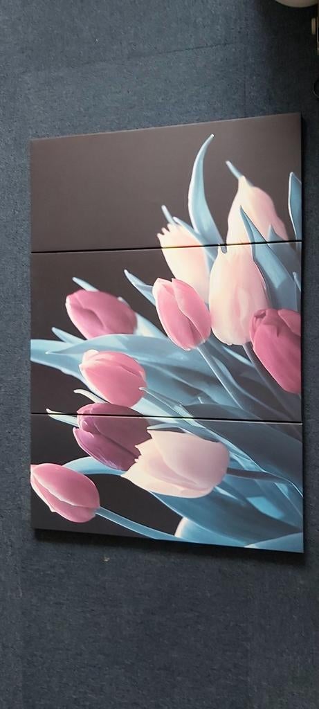 schilderij tulp, Ophalen of Verzenden, 10 inch, Wit, 16 GB