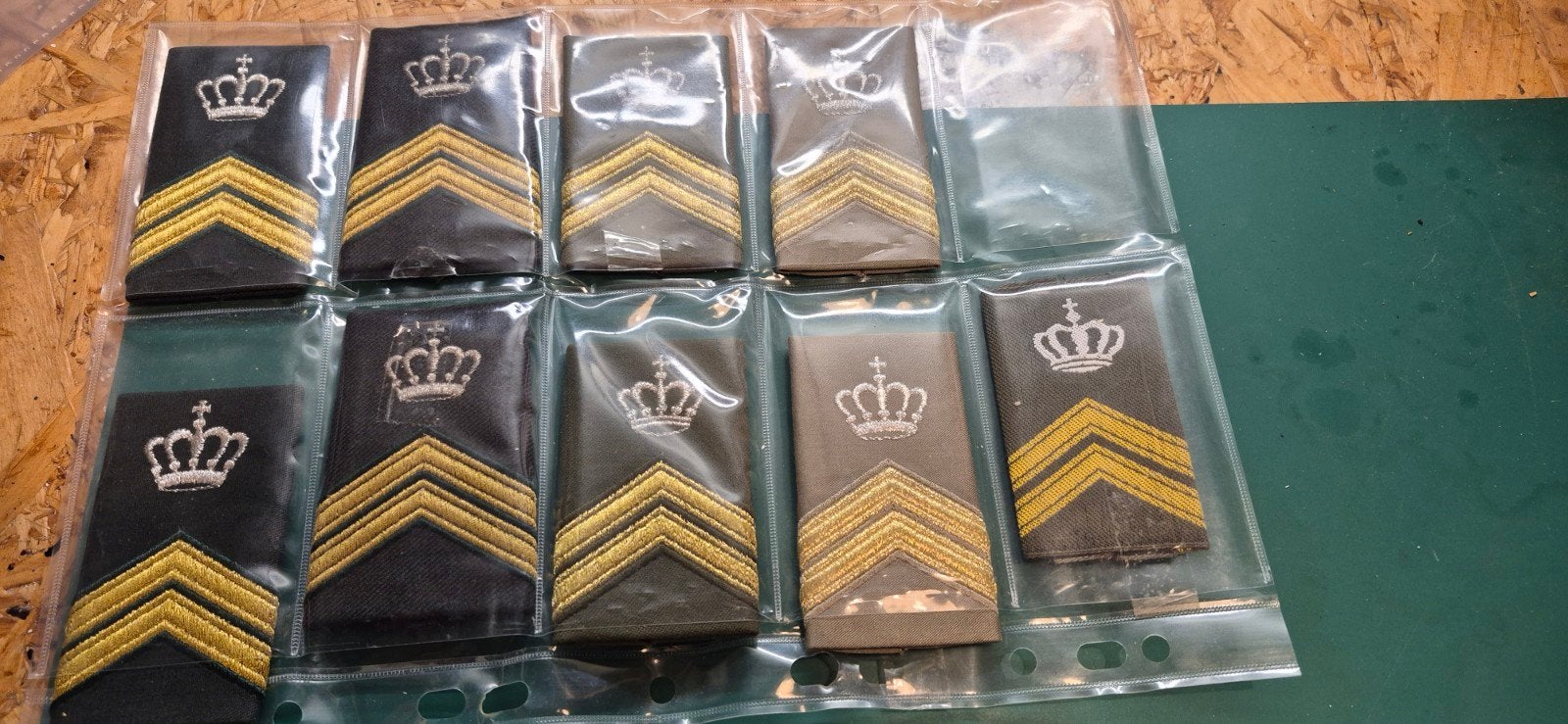 rangen van sergeant majoorinstr, Ophalen of Verzenden