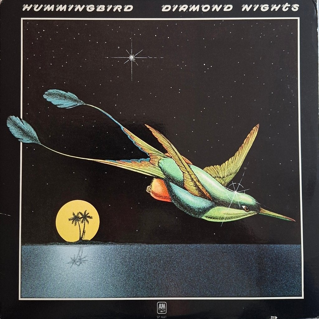 Hummingbird - Diamond nights - Vinyl LP 1977, Gebruikt, Overige genres, Ophalen of Verzenden, Inclusief binnenhoes
