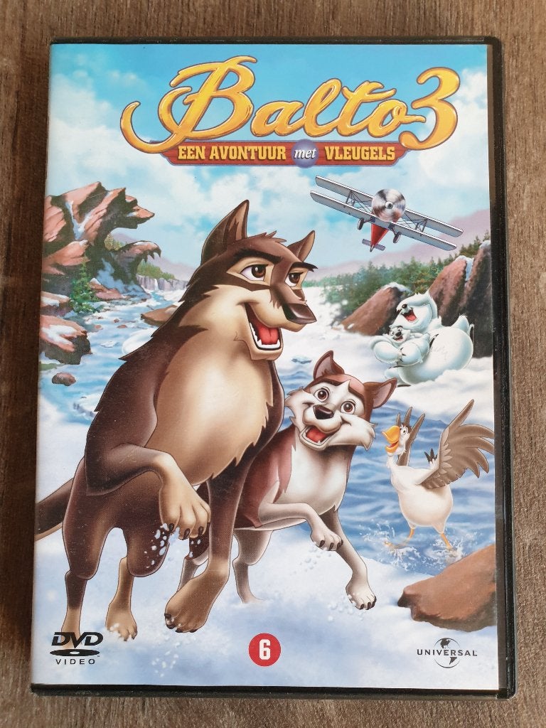 Balto 3 - een avontuur met vleugels, Cd's en Dvd's, Europees, Tekenfilm, Alle leeftijden, Ophalen of Verzenden