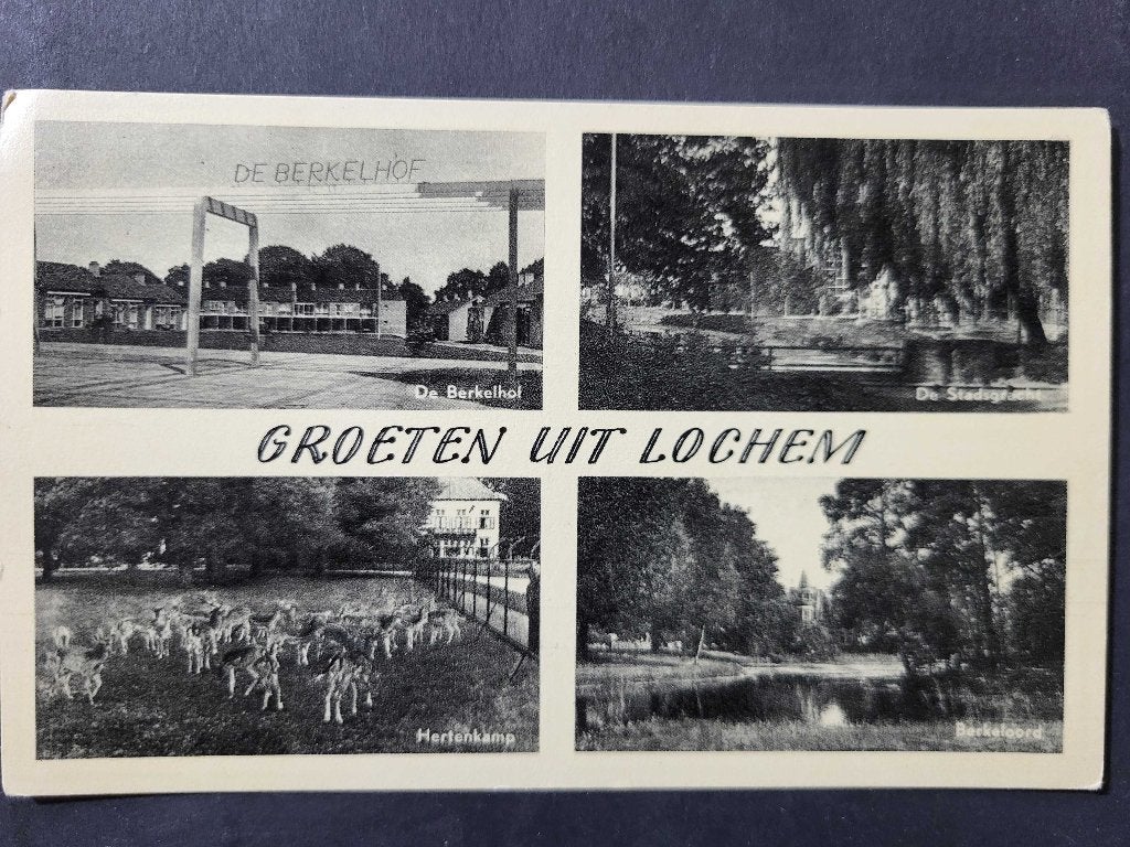 ansicht LOCHEM vierluik, Ophalen of Verzenden, Voor 1920, Gelderland