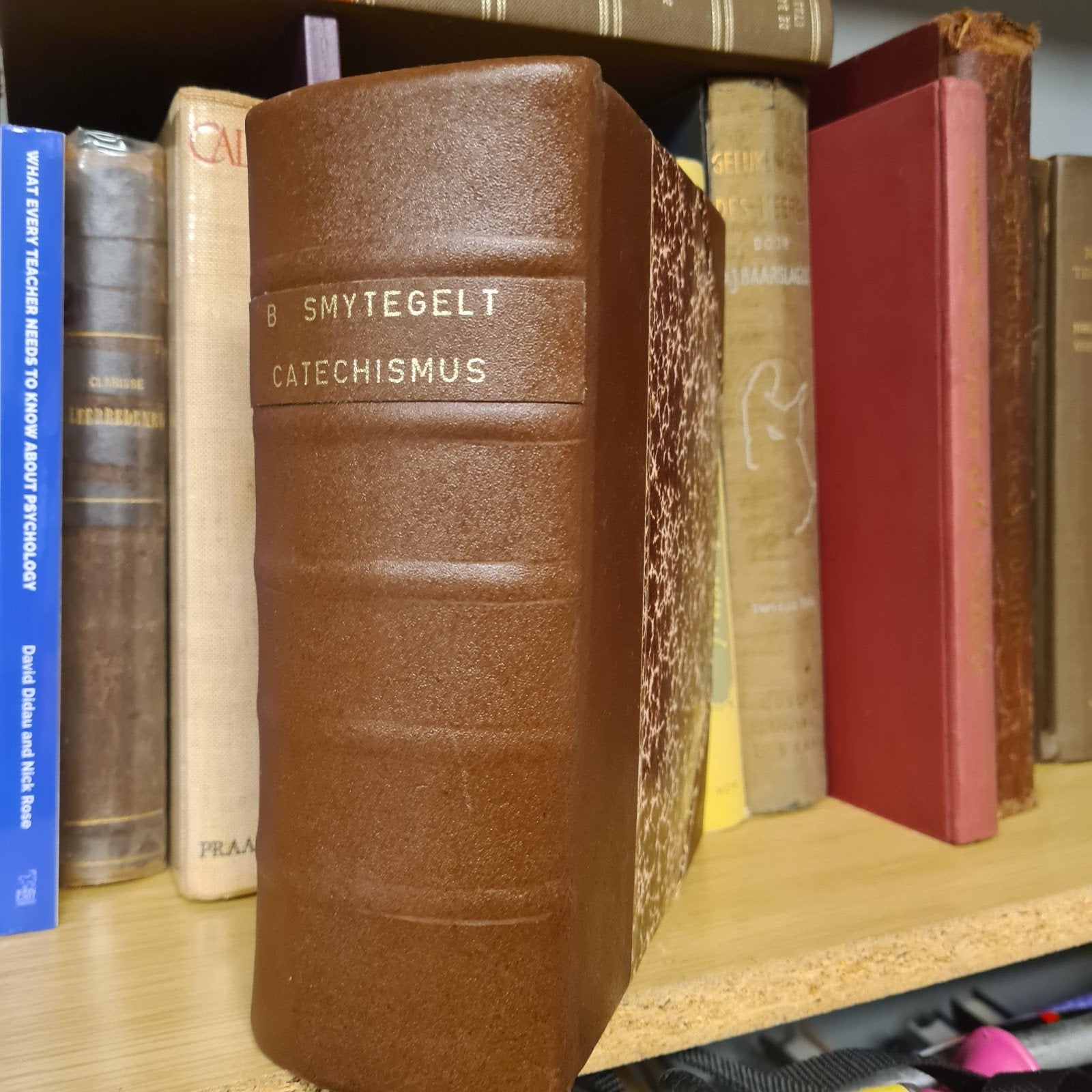 Oud Boek Smytegelt Catechismus - Tweede Druk 1863, Ophalen of Verzenden