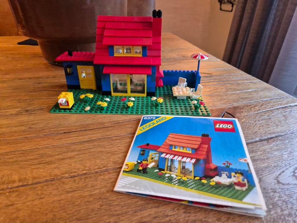 Lego huis 6372 - Vintage Legoland set, Ophalen of Verzenden, Zo goed als nieuw, Complete set, Lego